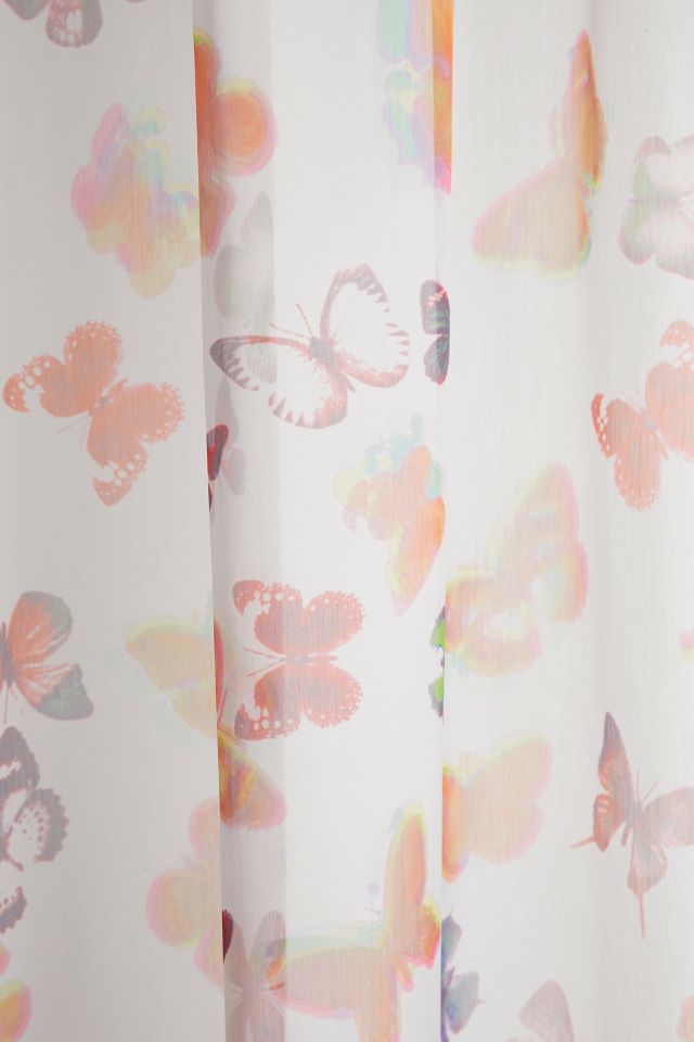 Alayna Butterflies Curtain Panel #2