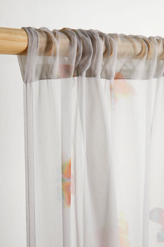 Alayna Butterflies Curtain Panel #3