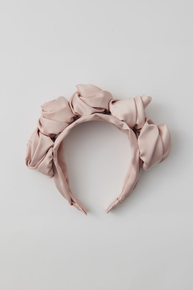 Mega Rosette Satin Headband #1