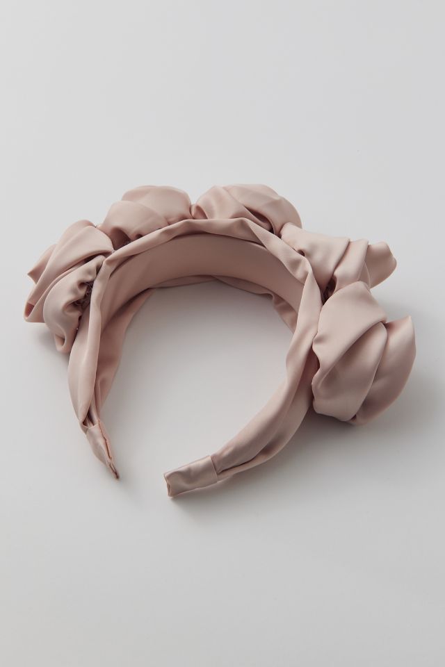 Mega Rosette Satin Headband #2