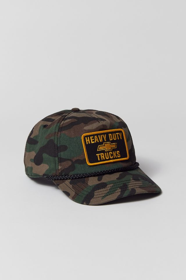 CHEVY TRUCKS 迷彩キャップ American Needle Chevy Heavy Duty Trucks Camo Hat | Urban Outfitters