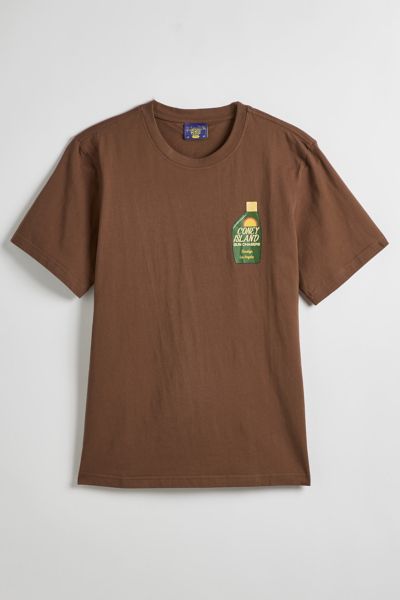Shop Coney Island Picnic Sun Chasers Tee In Brown, Men's At Urban Outfitters