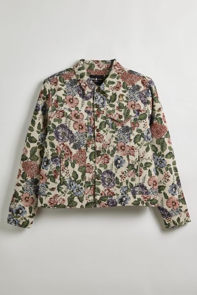 Shop Teddy Fresh Tapestry Trucker Jacket At Urban Outfitters