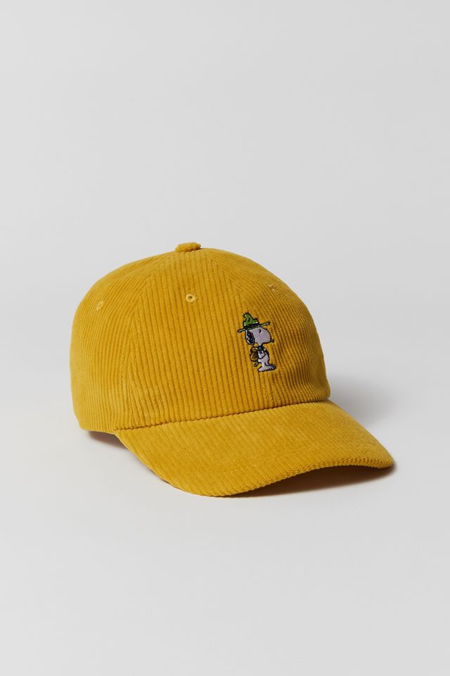 Peanuts Snoopy Ranger Corduroy Hat Urban Outfitters