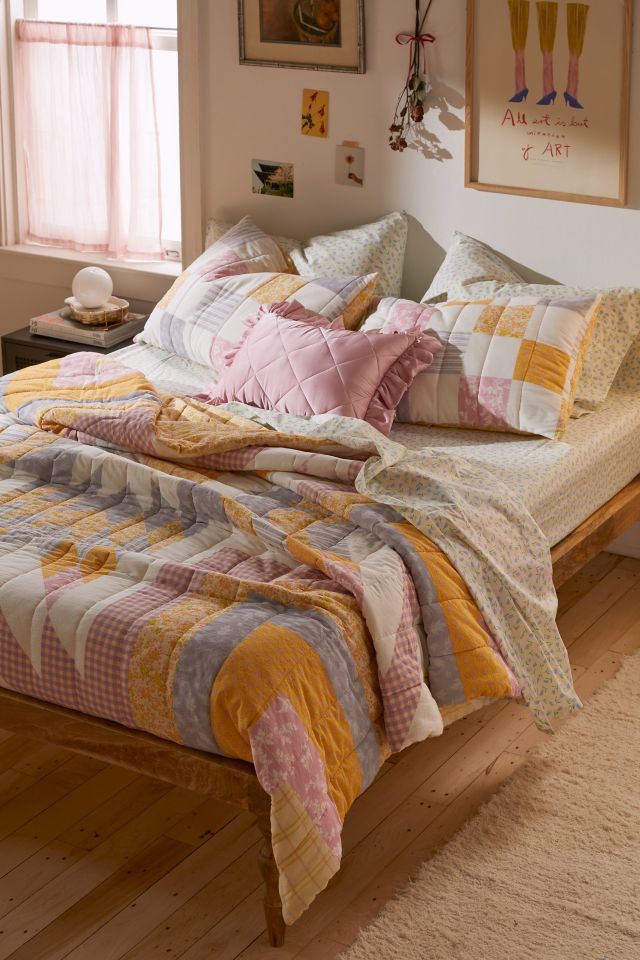 Martine Floral Mix Quilted Sham Set