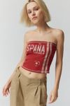 Espana Graphic Tube Top