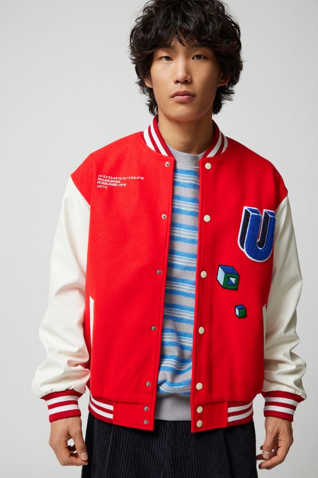 UO Graphic Varsity Jacket #2