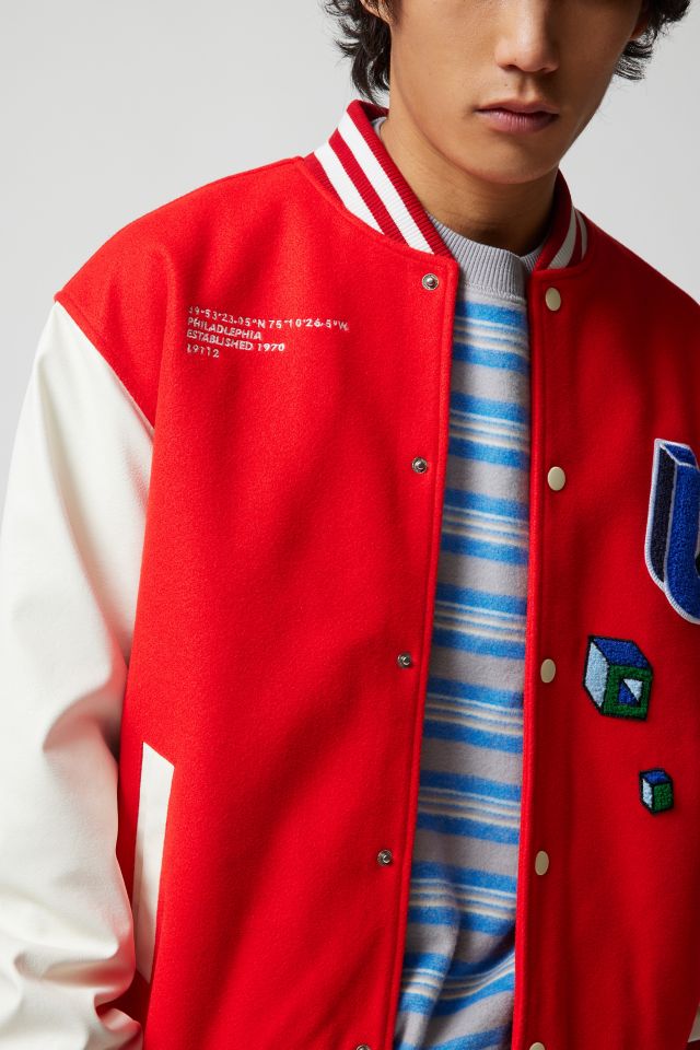 UO Graphic Varsity Jacket #5