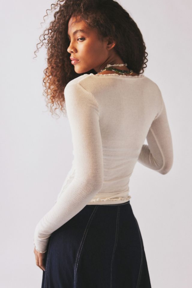 Out From Under Square Neck Layering Top #3