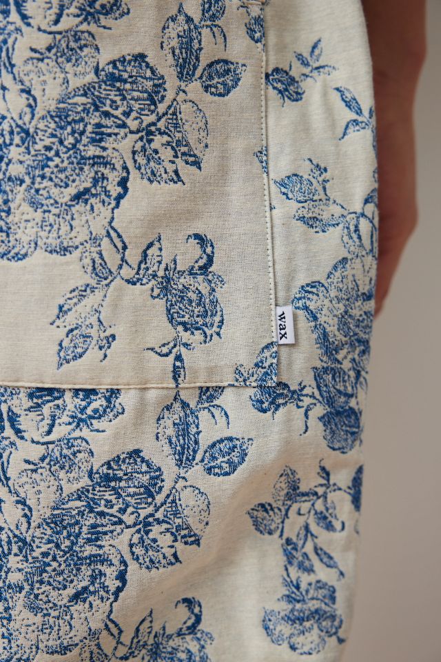 【louren】flower jacquard half pants lala-original-wild-soul-tiger-