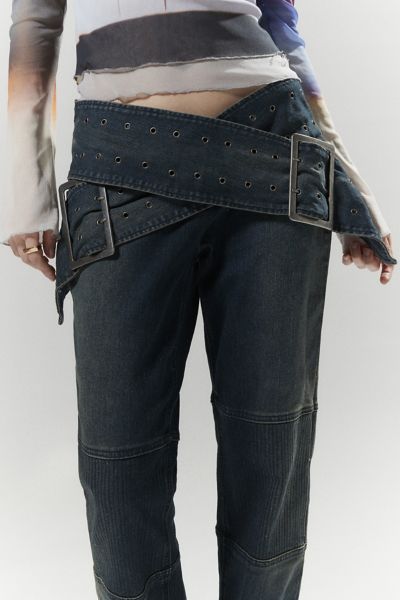 Jaded London Assassin Belted Jean