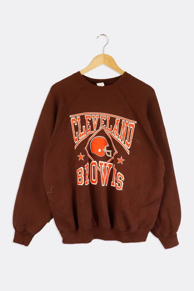 Vintage NFL Cleveland Browns Vinyl Graphic Sweatshirt | Urban Outfitters