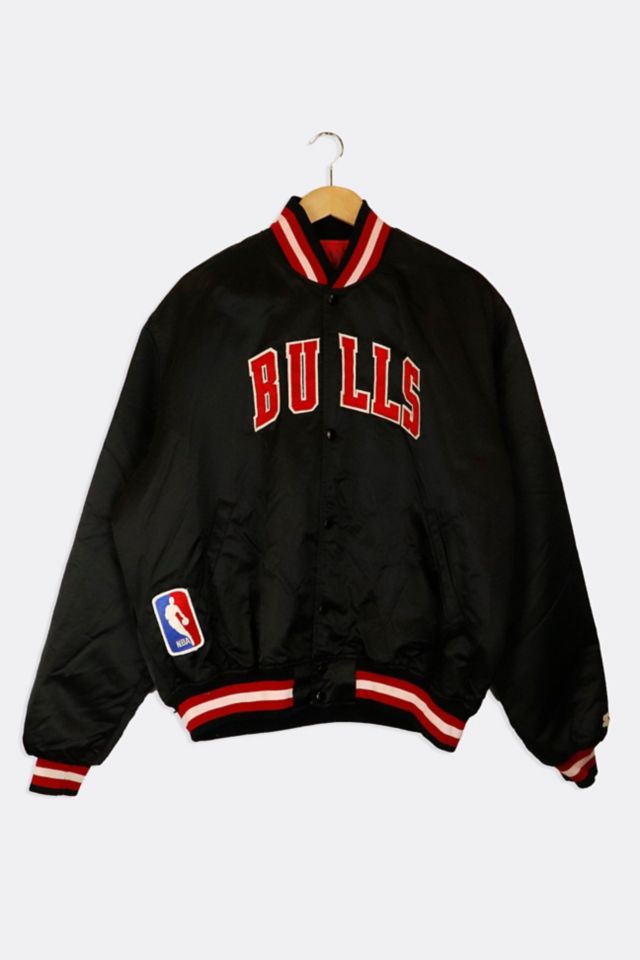 Vintage bulls best sale starter jacket