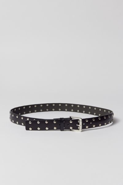 Studded Leather Belt