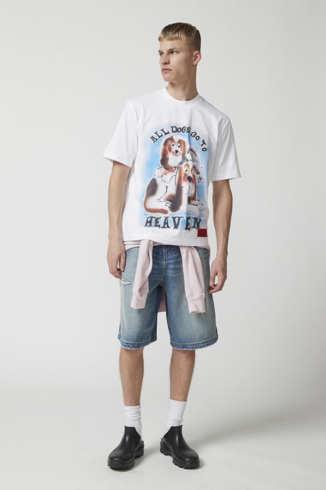 CHNGE UO Exclusive All Dogs Go To Heaven Airbrush Tee #3