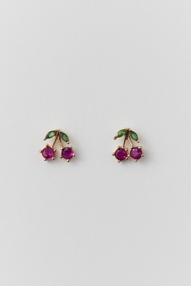 Urban outfitters deals cherry earrings