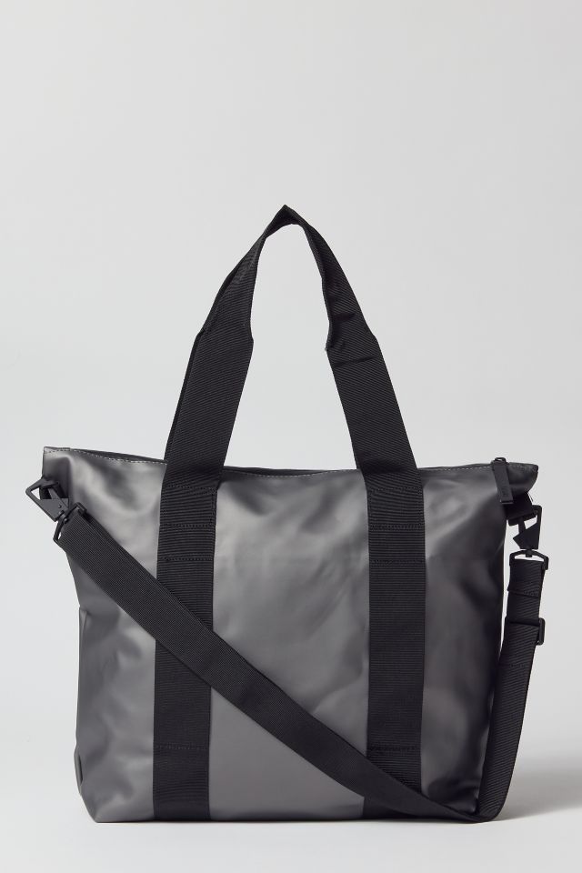 Rains Black Mini Tote Bag