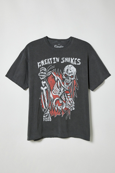Cheatin' Snakes UO Exclusive Skeleton Tee | Urban Outfitters