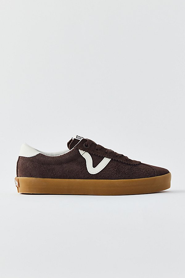 Vans Sport Low Bambino Suede Sneaker In Bambino Chocolate Brown, Women's At Urban Outfitters