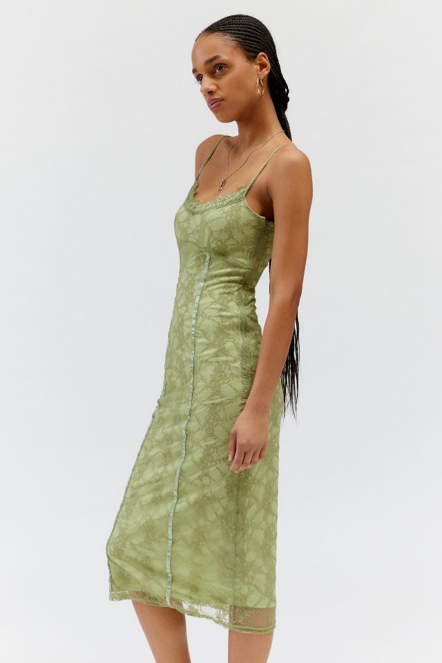 Daisy Street Stretch Lace Midi Dress #2