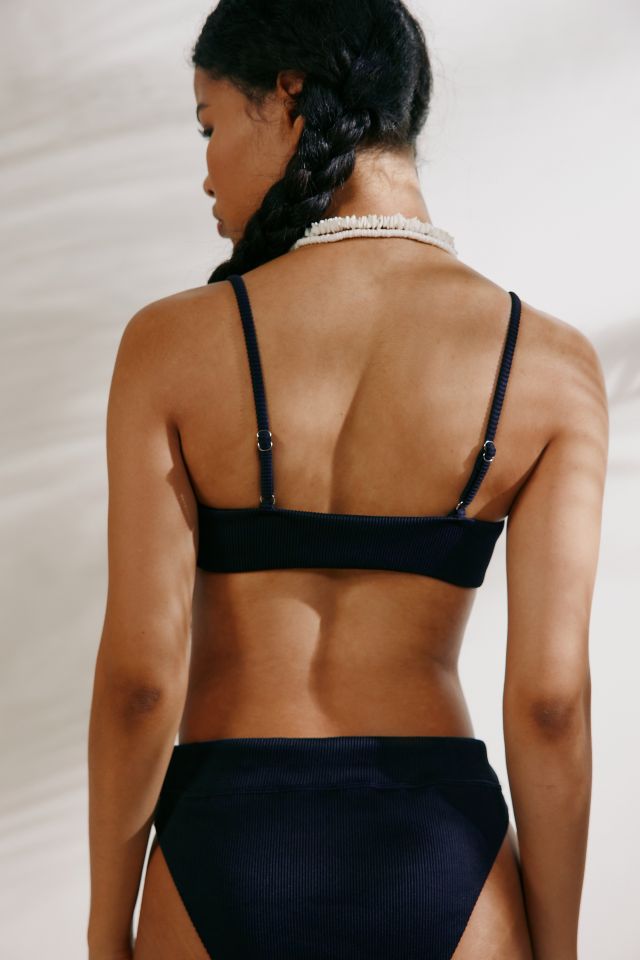 Out From Under Grace Scoop Neck Ribbed Bikini Top #3