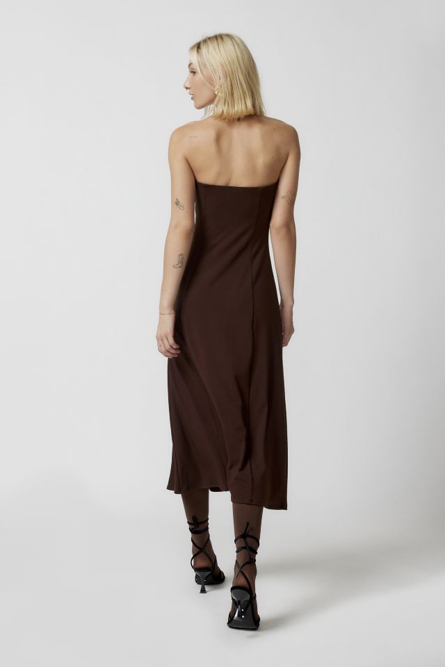 Urban Renewal Remnants Ruched Slinky Jersey Dress #2