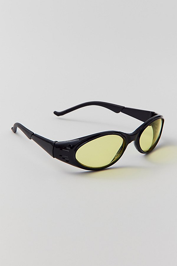 Urban Renewal Vintage Jerri Sunglasses In Yellow, Women's At Urban Outfitters