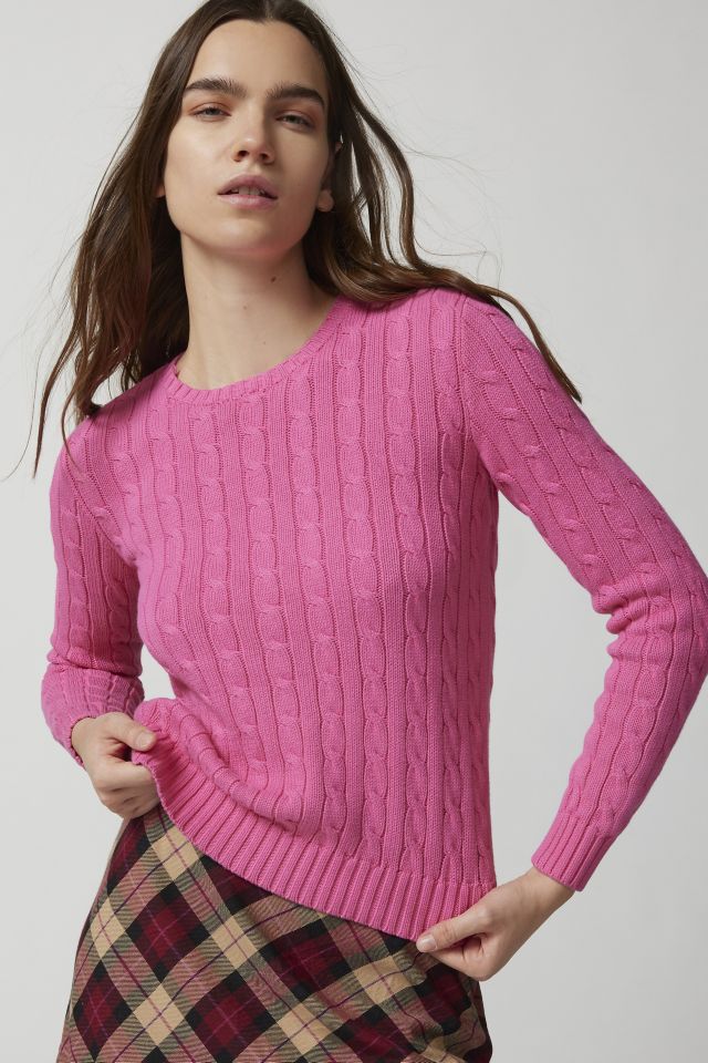 Urban Renewal Remade Overdyed Cable Knit Sweater | Urban Outfitters Canada