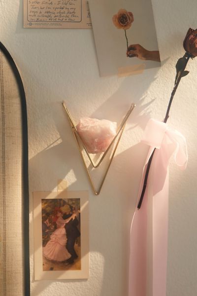 Urban Outfitters Ariana Ost Geometric Interchangeable Crystal Holder & Crystal Set In Assorted At