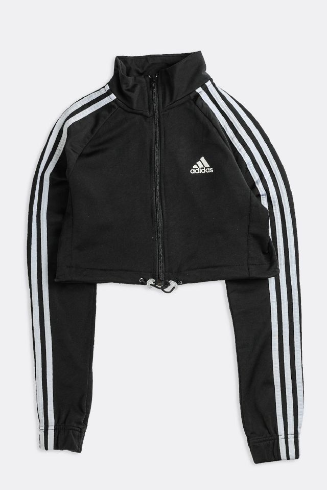 Frankie Collective Rework Adidas Crop Track Jacket 019 Urban Outfitters