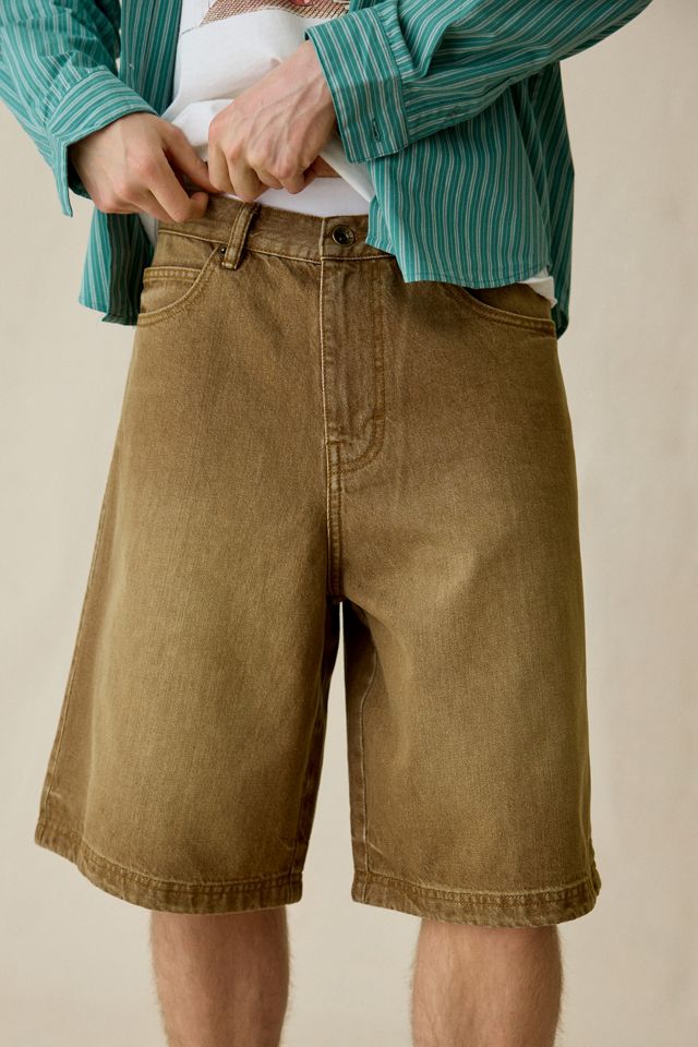BDG Astro Baggy Washed Denim Jorts #2