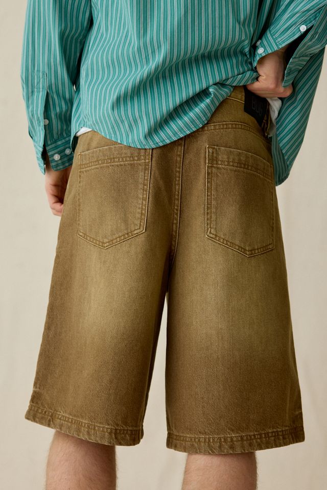 BDG Astro Baggy Washed Denim Jorts #3