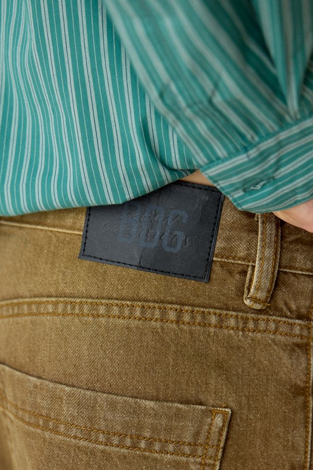 BDG Astro Baggy Washed Denim Jorts #4