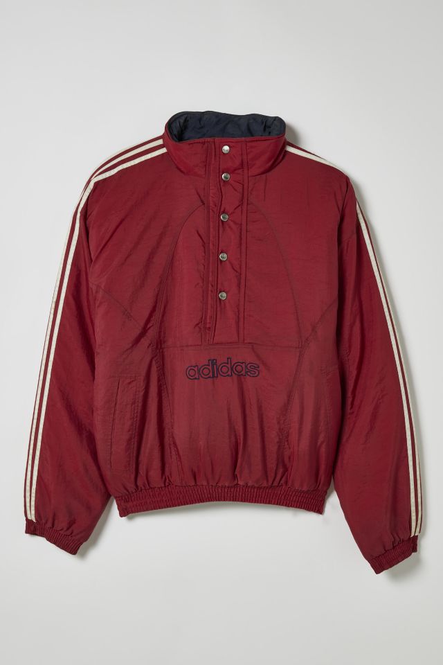 Vintage adidas Lined Pullover Track Jacket | Urban Outfitters Canada