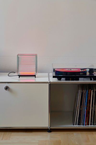 Kismas Glass Block Lamp