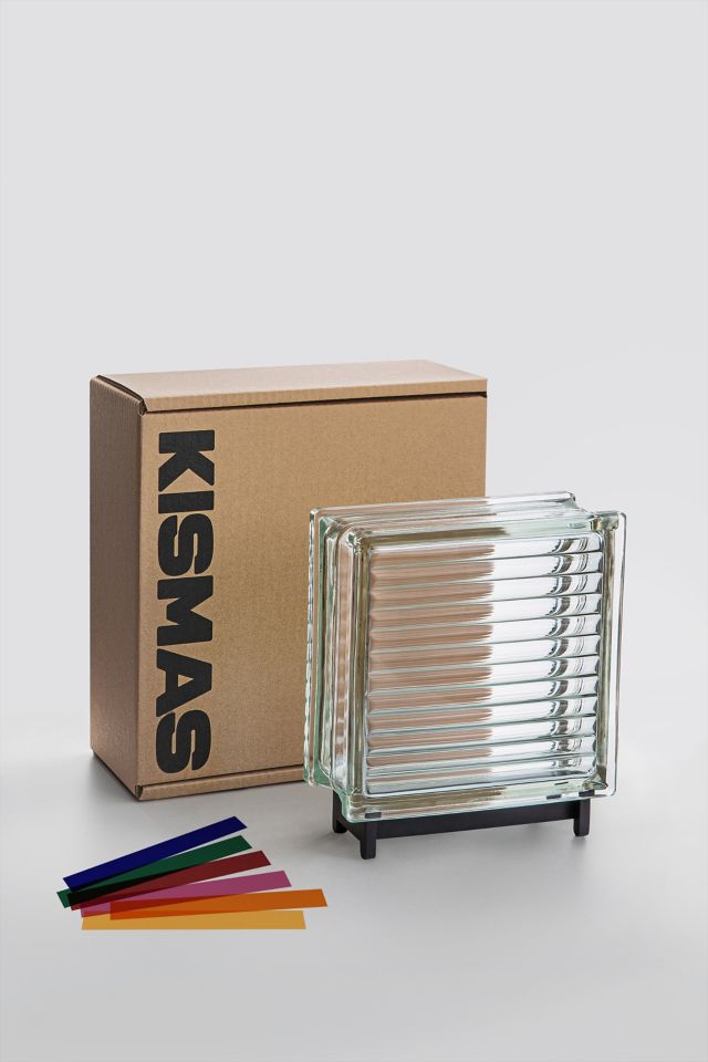 Kismas Glass Block Lamp