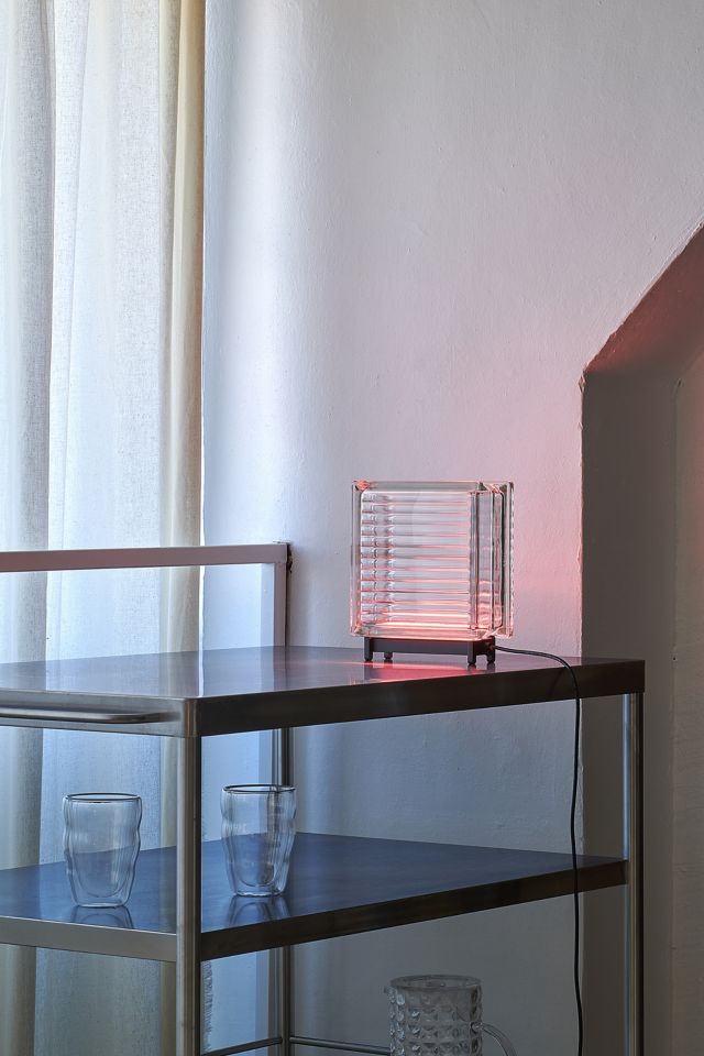 Kismas Glass Block Lamp