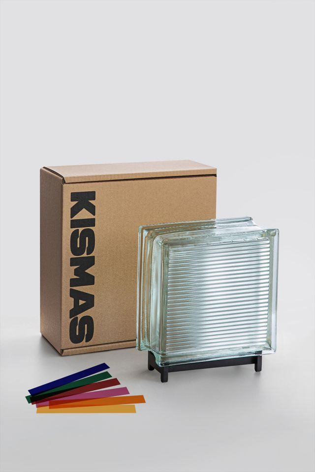 Kismas Glass Block Lamp