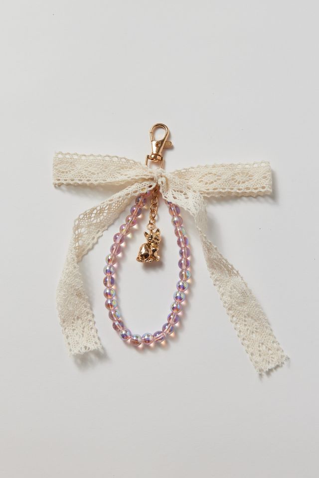 Kimchi Blue Lace Bag Charm Keychain #1