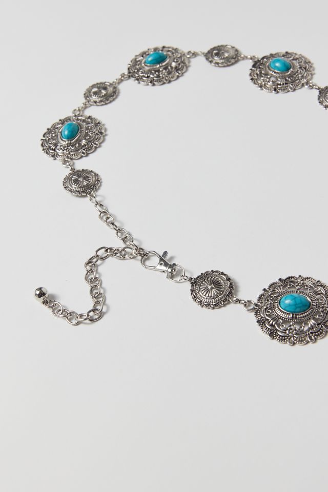 Open Circle Turquoise Belt #2