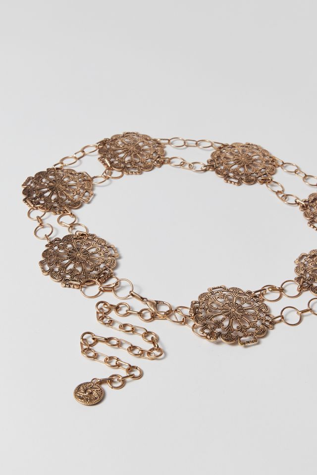 Wide Chain Belt Urban Outfitters Canada