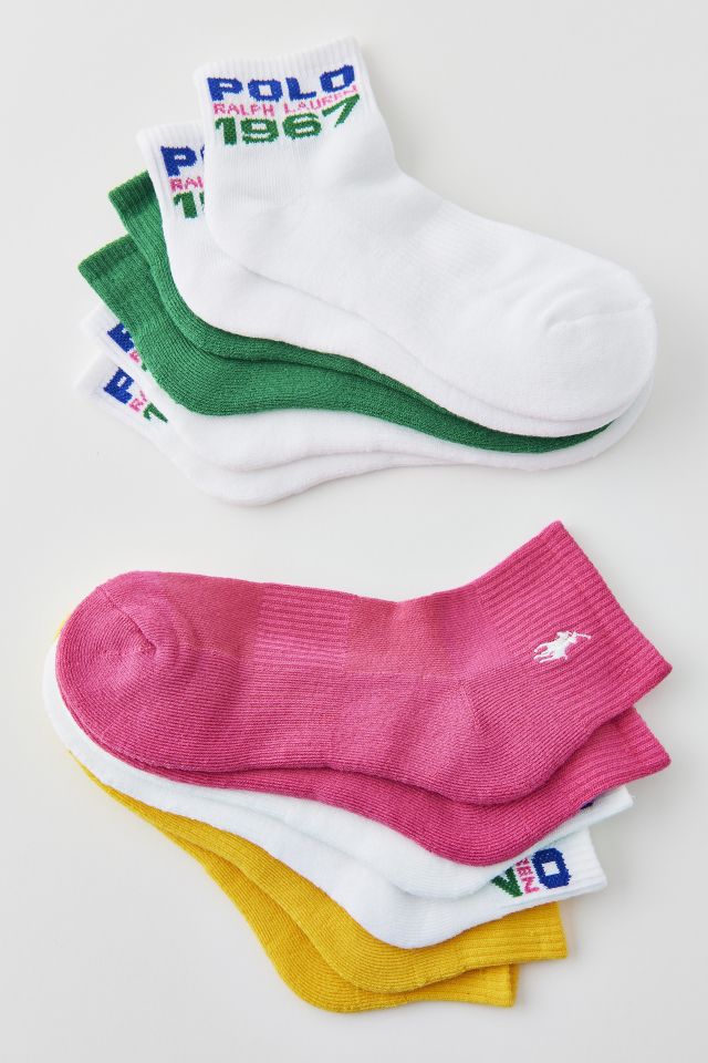 Polo Ralph Lauren 1967 Quarter Crew Sock 6-Pack #1