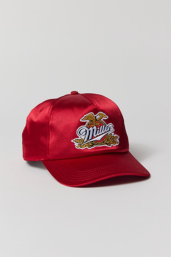 American Needle Miller Genuine Draft Satin Hat In Red, Men's At Urban Outfitters