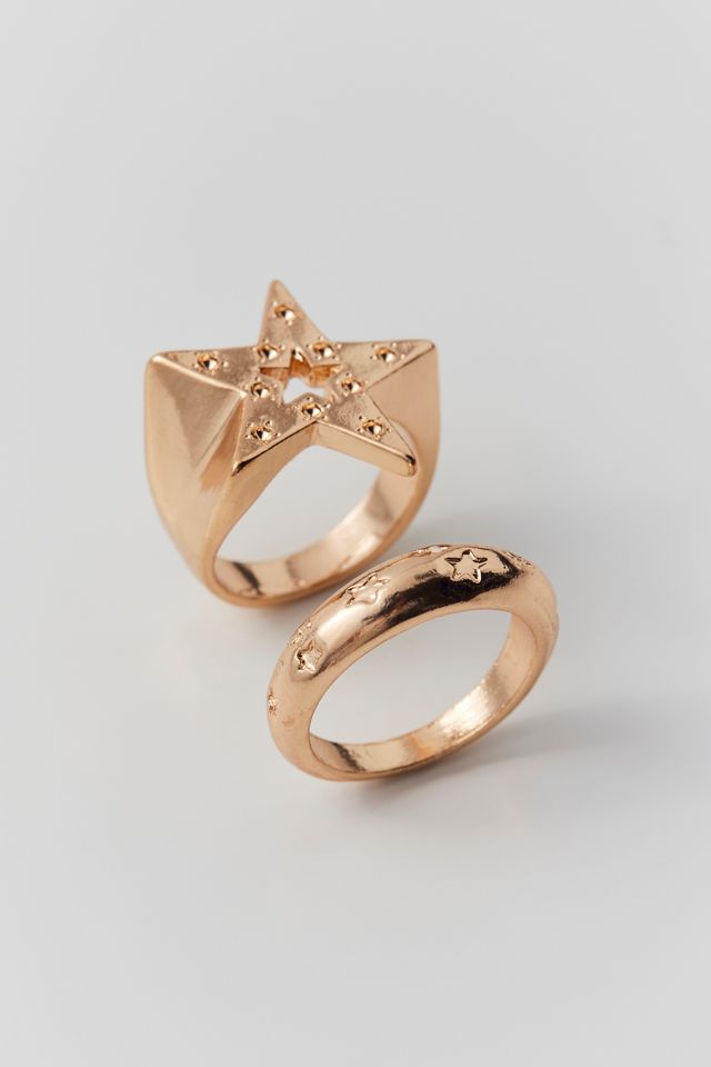 Statement Star Ring Set | Urban Outfitters
