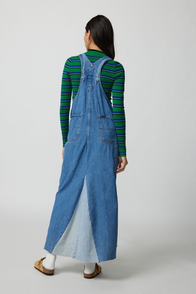 Urban Renewal Remade Denim Overall Maxi Dress #5