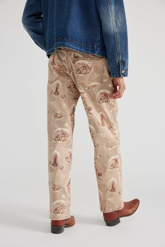 GUESS ORIGINALS Cowboy Printed Bootcut Jean #1