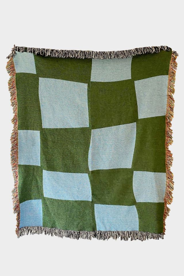 Clr Shop Check Yourself Woven Throw Blanket #2
