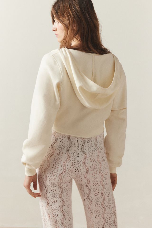 Out From Under Jayden Lace-Trim Hoodie Sweatshirt #3