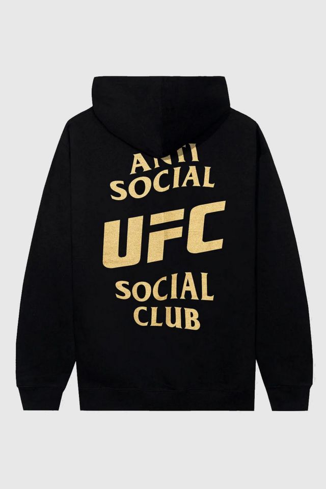 Anti Social Social Club X UFC Self Titled Hoodie Urban Outfitters