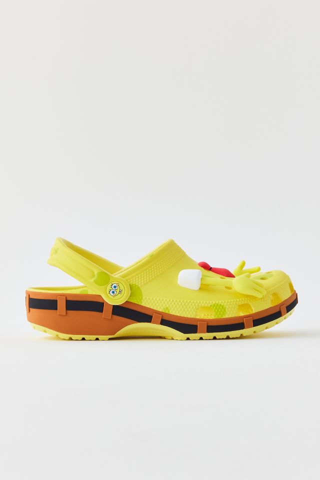【CROCS】SPONGEBOB ☆ Classic Clog Sandal Crocs Classic Clog SpongeBob SquarePants Men's - 209824-7HD - US